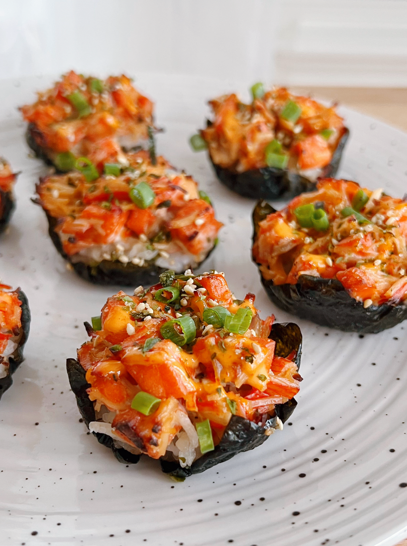 Easy Sushi Bake Cups